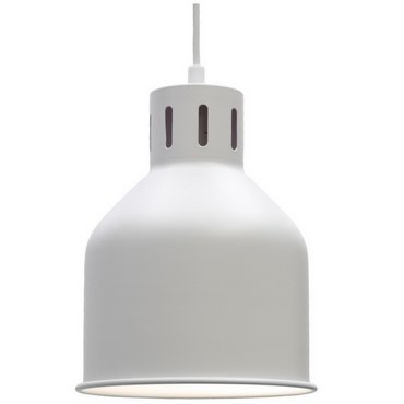 Lampenschirm SAGA in weiss E27, 4m Kabel, ohne Leuchtkörper 