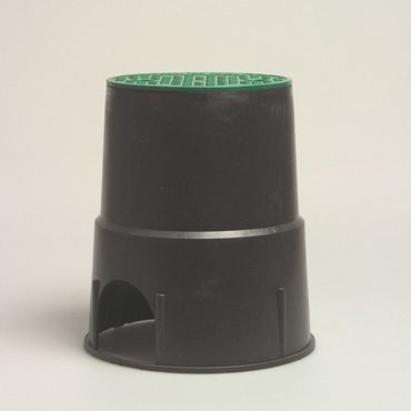 Erdschacht Rund mit Deckel gross D 33.5x 26.5cm 