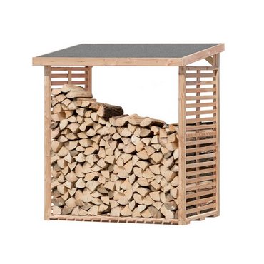 Kaminholzregal L Lärche, 200x75x200 