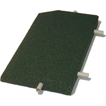 Keilrandelemente gerade,grün 500 x 250 x 45/10 mm 