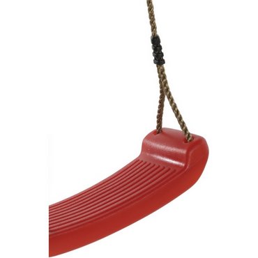 Schaukelsitz aus geblas.Kunststoff rot 2.5 m / 42 x 17 x 8.5 cm 