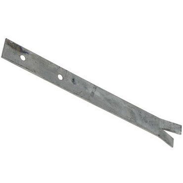 Flache Bodenverankerung z.Einbeton. 30 x 3 cm, 2er Set inkl. 4 Schrauben 