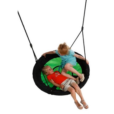 Nestschaukel "swibee" grün/schwarz 