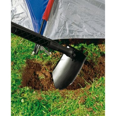 Klappspaten, schwarz L24-59 x 15.3 x 6.5 cm 