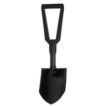 Klappspaten, schwarz L24-59 x 15.3 x 6.5 cm 