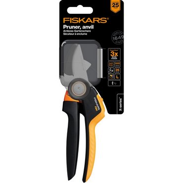 Fiskars Power Gear Gartenschere Amboss L P941 