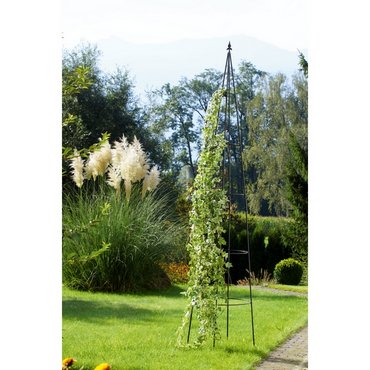Obelisk Pedro, schwarz D 23 x H 80 cm 
