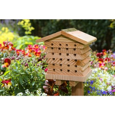 Solitärbienen-Hotel 18x16x17 cm 