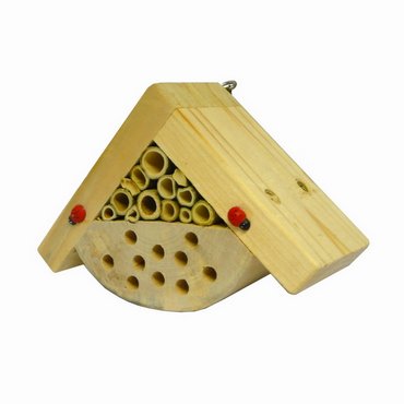 Kleines Insektenhotel "Minibug" 14x20x13 cm 