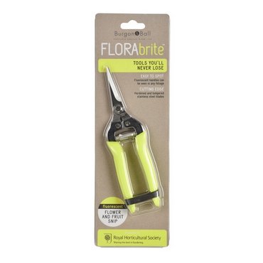 Blumenschere fluoriszierend gelb Flora Brite 