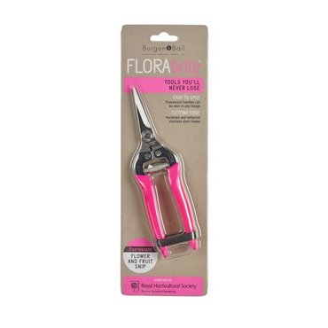 Blumenschere fluoriszierend gelb Flora Brite 