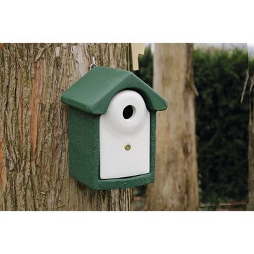 Nistkasten Holzbeton grün D: 32 mm 24 x 19 x 18 cm 