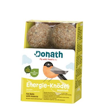Donath Energie-Knödel Insekten ohne Netz, 6x 100g 