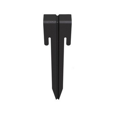 Befestigungsset für Rasenkante schwarz - Set à 3 Stk. 