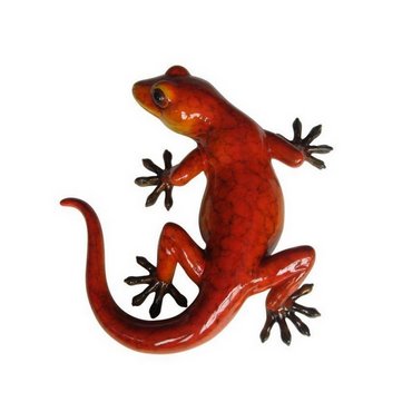 Gecko orange 18 x 18 x 4 cm 