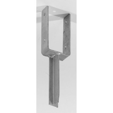 Pfostenanker feuerverz., mit Mauerdorn 9.1 x 5 cm 
