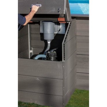 Technik Box zu Composit Pool 100 x 88 x 125 cm 