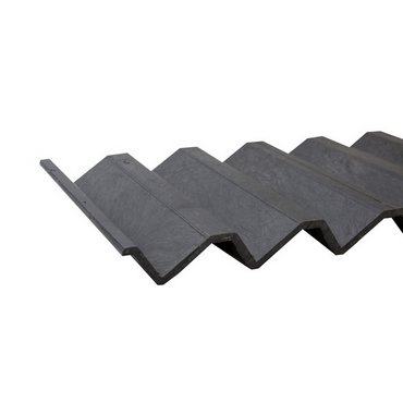 Rasen-+Beetkante aus recycliertem Kst. L83 x H 24 cm 