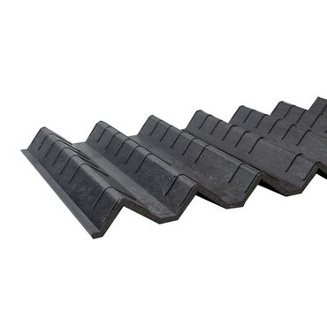 Rasen-+Beetkante aus recycliertem Kst. L83 x H 24 cm 
