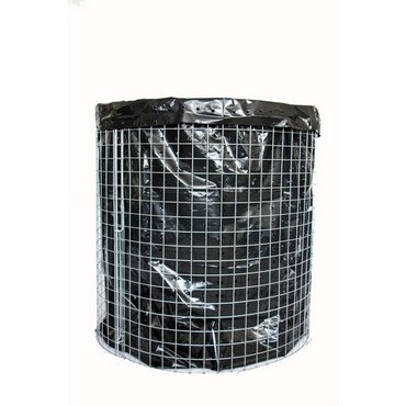 Komposter-Einlage schwarz, Set à 3 St. H: ca.120 cm 