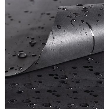 PVC-Teichfolie schwarz 0.5 mm 8 x 6 m Pre-Packed 