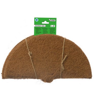 Kokosscheibe mit Loch D40cm 750g/m2 Inhalt 3 Stk. 